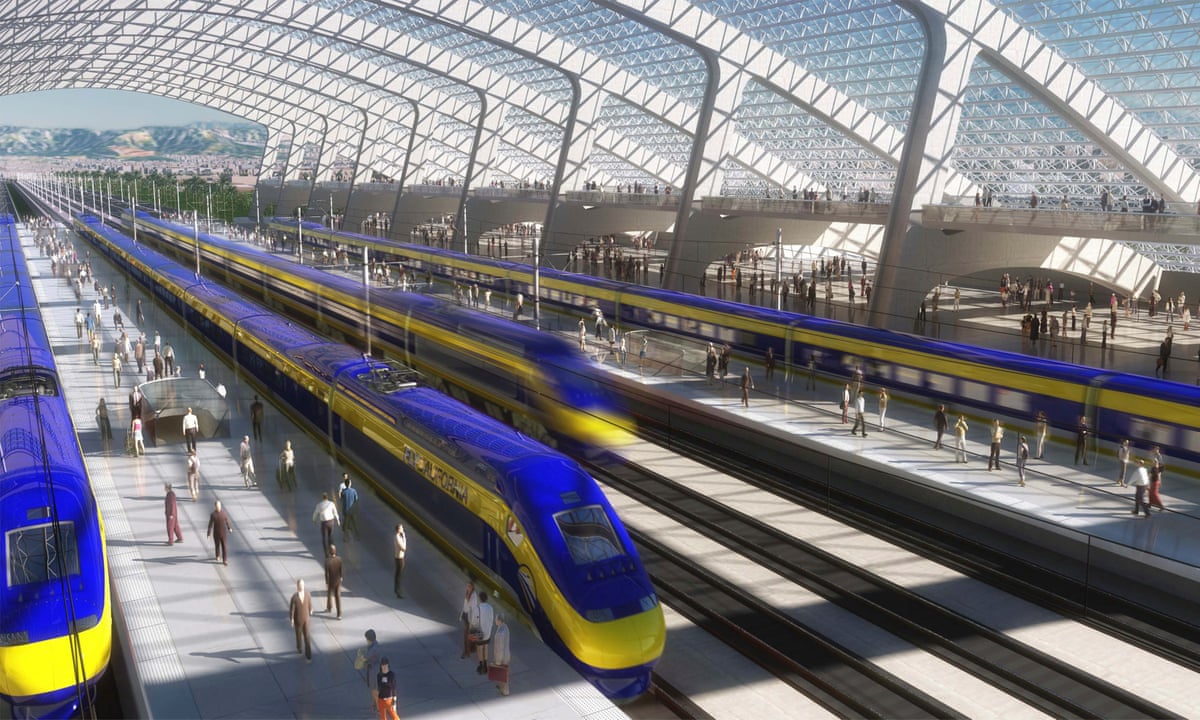 California's High-Speed Railway mega construction project